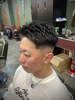 ソリズ ヘア クルー 池袋(SOLIZ HAIR CREW)&nbsp;ラフなアップバング