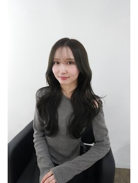 ミヨン 京都烏丸店(miyon) 【miyon】韓国レイヤーカット×暗髪カラー×髪質改善