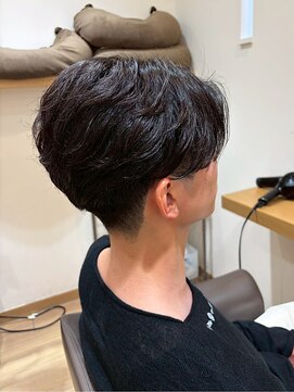 ラファンス 栗林店(LaFENCE) メンズショート/毛流れ/韓国マッシュ/メンズカット