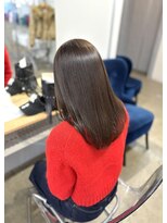 リラクオーレ 三宮 元町(LIRA CUORE) オリーブベージュ×髪質改善縮毛矯正