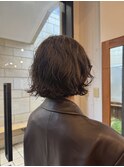 《moeka》ボブパーマレイヤーパーマミディアムレイヤーカット