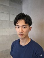 ワンワンオー バーバーショップ コンチネンタル(@110 BARBER SHOP continental)&nbsp;シャドウパーマ