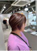 ショートでも長持ちするパサつかないショートボブ