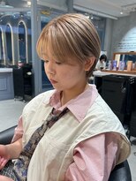 ロンドイディールバンダイ 新潟万代(Lond ideal)&nbsp;ミルクティーベージュショート