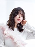 【La fith】グレージュカラー×ウェーブヘア