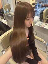 ペレ 原宿(PELE)&nbsp;ダークパープルナチュラルショート夏のヘアアレンジ原宿