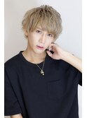 ハイトーンショートマッシュ