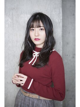 サロンドミルク 原宿(salon de MiLK) 【salon de MiLK 原宿】イルミナダークアッシュ×ゆるウェーブ