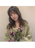 ハイライト×アッシュベージュ