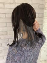 ロンド 表参道店(Lond)&nbsp;学生さん必見！大人気＊インナーカラーグレー＊切りっぱなし