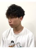メンズスパイラルパーマ