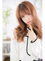 ヘアアンドビューティー ミック(Hair & Beauty miq)&nbsp;甘ふわピンクベージュ♪大人ガーリーくせ毛風ウェーブa