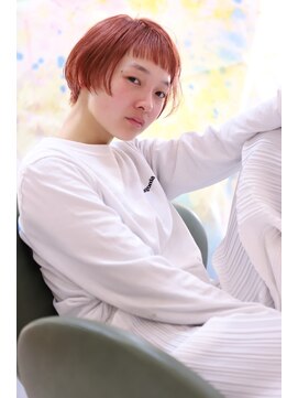 クリコ ヘアーデザイン(CLICQUOT hair design) 春ボブ　ハイトーンピンクヘア