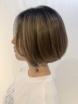 リーオオサカ(Lee Osaka)&nbsp;丸みボブ×3Dカラー/kana