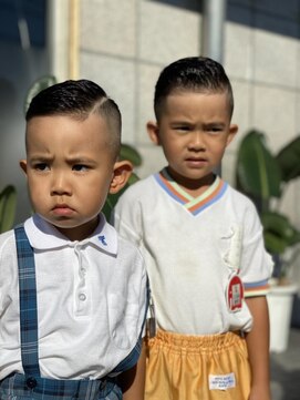 ワンワンオー バーバーショップ 長浜店(@110 BARBER SHOP) キッズカット