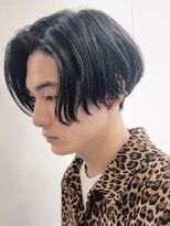 バイフィフス 原宿/表参道(by fifth)&nbsp;前下りセンターパート/ニュアンスパーマ/ツーブロ刈り上げ