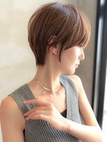 エースハバナ 渋谷(1 HAVANA)&nbsp;ヌーディカラー/小顔ヘア/大人ボブ／丸みショート／渋谷