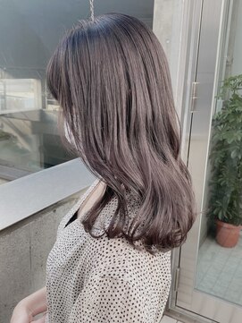 サイ アオヤマ(sai AOYAMA) ショコラグレーラテ[ブリーチなし][ダブルカラー][透明感]