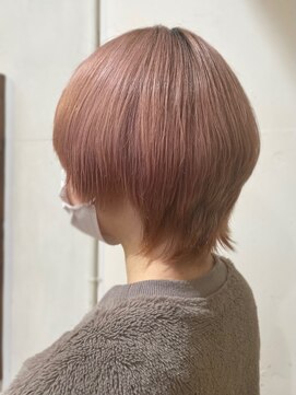 オーガニックマインド 坂戸 鶴ヶ島(organic+mind) 20代30代40代ピンクアッシュ髪質改善カラー艶感レイヤー