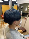 メンズマッシュ× ディープブルー