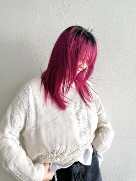 ピア ヘアーデザイン プレミアム(Pia hair design premium) vivid pink