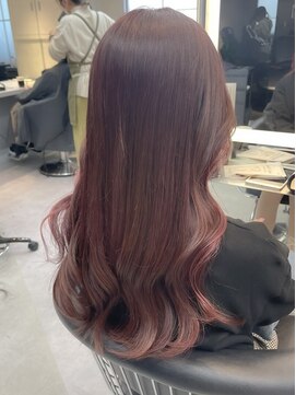 ロンドアヴァントゥス 池袋(Lond aventus) マロングレージュ/レイヤーカット/韓国風巻き/髪質改善/池袋