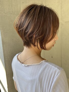 ナイン バイ アソビ 銀座(Nyne by asobi) 30代40代50代◎絶壁解消/白髪ぼかし/大人ショートボブ【Nyne】