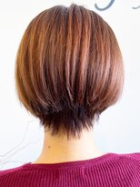 レポヘアー(Repos hair)&nbsp;20代30代40代シークレットハイライト立体感ショートボブ