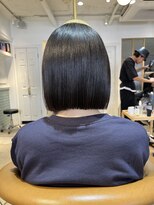 ロンド シャルム 吉祥寺(Lond charme) ダークグレージュ前下がりボブ