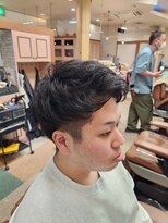 アポロカットステージ 相模大野店&nbsp;アップバング/ツーブロックマッシュ<理容室>[メンズ/相模大野]