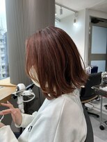 ミエルヘアーエスト 新宿店(mielhair est)&nbsp;透明感カラー/ピンクベージュ【新宿】