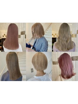 －梅田/中津★－パサつき、切れ毛などのダメージを最小限に抑える【ケアブリーチ】発色・色もちもGOOD☆