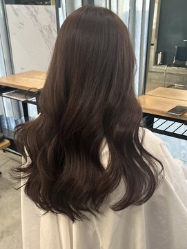 アリュウル 表参道(ALLURE) 大人可愛い艶カラー＊艶髪ラベンダーブラウン/レイヤーカット