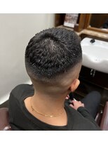 ヒロギンザバーバーショップ 新宿店(HIRO GINZA BARBER SHOP)&nbsp;濡れパンフェード