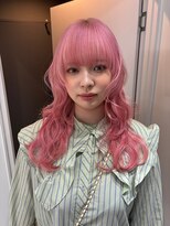 クペウ ローウェン(cope'u ROWEN)&nbsp;デザインカラー/レイヤーカット/ウェットヘア/オリーブベージュ