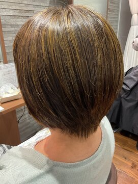 アミカ シーモール店(Amica) ショートボブ