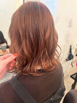 キキ(kiki)&nbsp;【サノユイ】ブリーチなしダブルカラーオレンジ