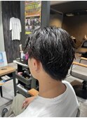 サーフカール/スパイキーショート/ブルーブラック/柏