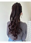 DECOL - pink×ponytail