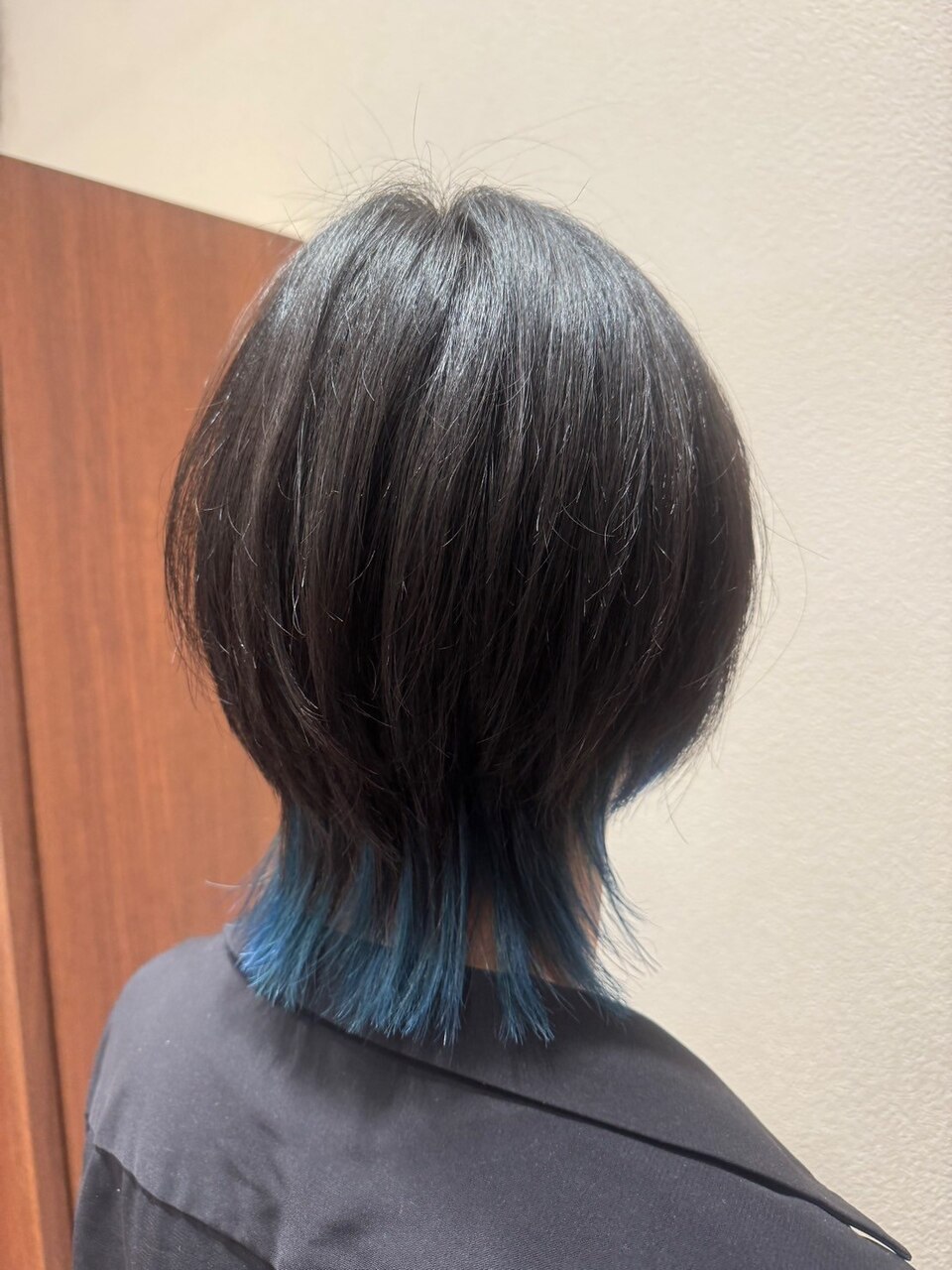 エンドカラー・ブルーカラー☆ハンサムショートクラゲヘアー