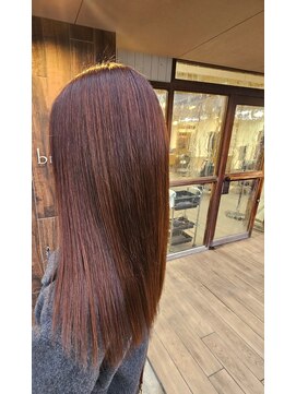 ブローテ ヘアアンドメイク(brote hair&make) 艶髪ピンクブラウン