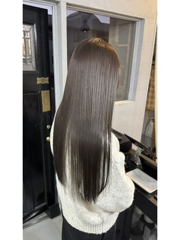 髪のダメージが気になる方にオススメ！髪質改善酸水素トリートメント_細くなった毛を根本から改善！