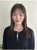 long / layer / bang cut