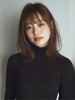 モニカ ヘアー(monica Hair)&nbsp;ミディアムレイヤー ウルフカット 顔周りカット 髪質改善 艶髪