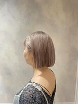 アオ(AO。)&nbsp;ホワイトベージュ/ミルクティーベージュ/ハイトーン/ボブ