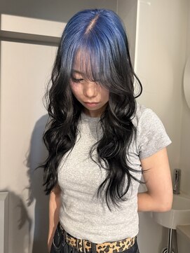 ビューズ(VIEWS) ルーツカラーロングヘア/表参道南青山美容室/デザインカラー