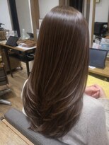 ヘアリゾート粋 新宿三丁目本店&nbsp;髪質改善/艶髪/モカブラウン/レイヤーカット