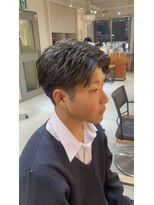 キャンバス バイ ネオリーブ 横浜西口(Canvas by neo.) アップバングショート