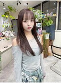 地毛風酸性ストレート&レイヤーカット