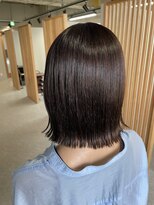ピークス 千葉店(Peaks) レイヤーショートボブ/韓国風/20代30代40代50代/顔周りカット